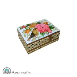 جا سکه ای خاتم گل و مرغ