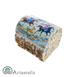 جعبه جواهرات طرح شکار