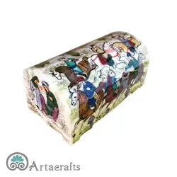 جعبه جواهرات طرح چوگان