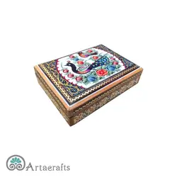 جا کارتی طرح گل و مرغ