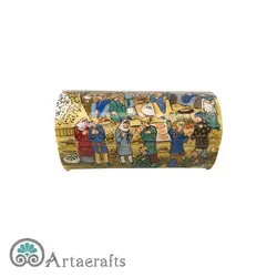 جعبه جواهر 9 سانتمیتری طرح عشایر