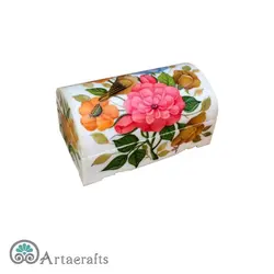 جعبه جواهر 9سانتیمتری گل و مرغ