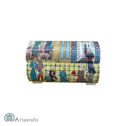 جعبه دو درب مکتب - صنایع دستی فلاحی | انواع هدایای هنری