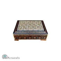 جای کارت و جعبه خاتم کاری - صنایع دستی فلاحی | انواع هدایای هنری