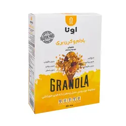 گرانولا بادام و کرن بری اونا وزن 250 گرم