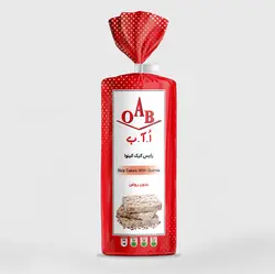 خرید و قیمت رایس کیک کینوا اُ.آ.ب 100 گرمی | آرتینار