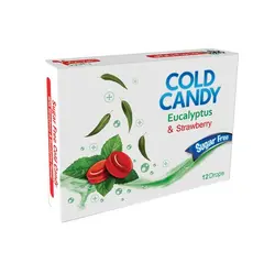 خرید و قیمت آبنبات سرد توت فرنگی و اکالیپتوس بدون قند کامور 12 عددی | آرتینار