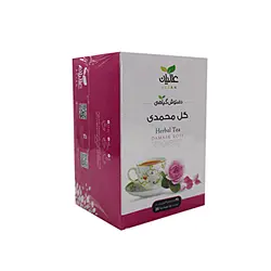 دمنوش گل محمدی عالیان  بسته 25 عددی