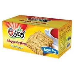 بيسکویيت بدون قند کنجد کامور 360 گرم