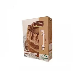 پودر کیک گیاهی قهوه شکر قهوه‌ای سوران 450 گرم