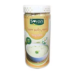 پودر سوپ شیر سویا با طعم سبزیجات سوران 400 گرم