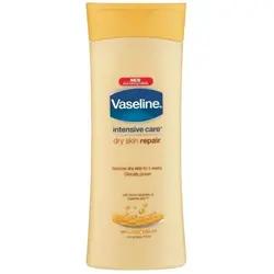 لوسیون بدن وازلین مدل Dry Skin Repair حجم 400 میلی لیتر