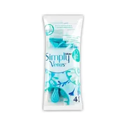خودتراش مردانه ژیلت دو تیغه مدل ونوس Gillette Venus آبی بسته 4 عدد