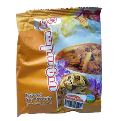 برگه پروتئین سویا با طعم کباب هلسوی وزن 100 گرم