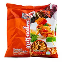 برگه پروتئین سویا با طعم جوجه هلسوی وزن 100 گرم