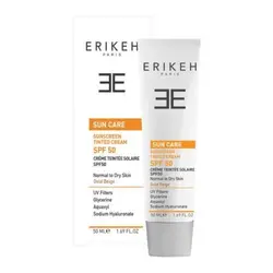 کرم ضدآفتاب پوست خشک و نرمال بژطبیعی اریکه ERIKEH حجم 50 میلی لیتر
