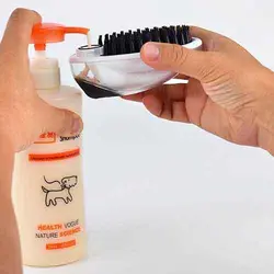 برس شستشوی گربه با محفظه شامپو