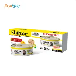 کنسرو گربه شایر پک 3عددی
