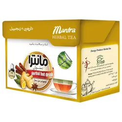 دمنوش انرژی زا دارچین و زنجبیل مانترا بسته 14 عددی