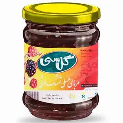 مربا عسلی تمشک جنگلی ارگانیک گل سی 350 گرمی