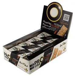 نات بار بادام زمینی پرواستار بسته 12 عددی