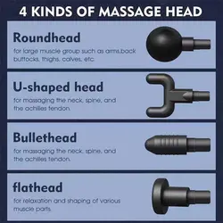 ماساژور تفنگی شارژی Blueidea مدل BLD-740