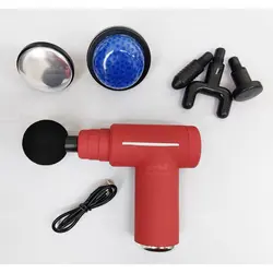 ماساژور حرارتی شارژی  MASSAGE GUN مدل HOT COMPRESS COLD COMPRESS