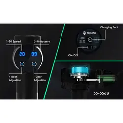 ماساژور تفنگی برقی ارلنگ مدل AERLANG EM9