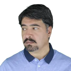 کلاه گیس مردانه جوگندمی با تراکم پایین