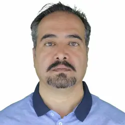 کلاه گیس مردانه جوگندمی با تراکم پایین