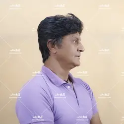 کلاه گیس مردانه جوگندمی با تراکم پایین