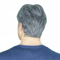 کلاه گیس مردانه جو گندمی با تراکم بالا