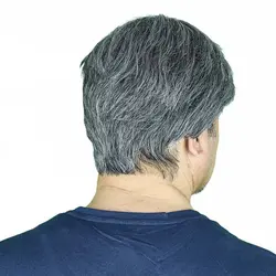 کلاه گیس مردانه جو گندمی با تراکم بالا