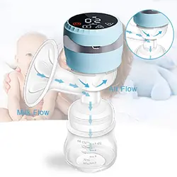 شیردوش برقی ,پمپ شیردهی برقی PiAEK ، مکش ماساژ قابل تنظیم باتری قابل شارژ پمپ شیر شیر قابل حمل یکپارچهDQ-S007