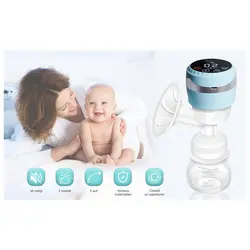 شیردوش برقی ,پمپ شیردهی برقی PiAEK ، مکش ماساژ قابل تنظیم باتری قابل شارژ پمپ شیر شیر قابل حمل یکپارچهDQ-S007