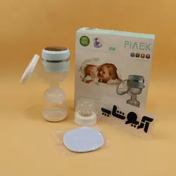 شیردوش برقی ,پمپ شیردهی برقی PiAEK ، مکش ماساژ قابل تنظیم باتری قابل شارژ پمپ شیر شیر قابل حمل یکپارچهDQ-S007