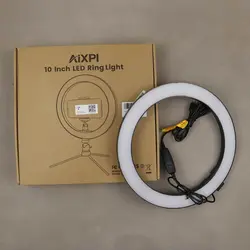 رینگ نور AIXPI - 10 inch LED ringlight