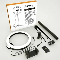 رینگ نور AIXPI - 10 inch LED ringlight