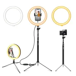 رینگ نور AIXPI - 10 inch LED ringlight