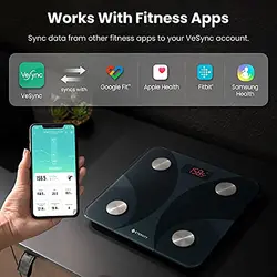 ترازو وزن بدن هوشمند دیجیتال etekcity /آنالیز بدن مدل FIT 8S