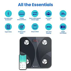 ترازو وزن بدن هوشمند دیجیتال etekcity /آنالیز بدن مدل FIT 8S