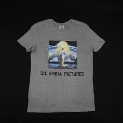 تیشرت مردانه طرح دار Colombia Pictures مدل 4372