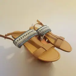 صندل زنانه اسمارا مروارید دوزی