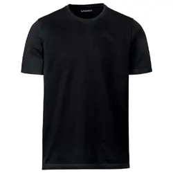 تیشرت آستین کوتاه مردانه لیورجی مدل BLK2TCC رنگ مشکی بسته دو عددی