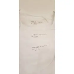 زیرپوش آستین دار مردانه لیورجی مدل p359169 بسته 3 عددی