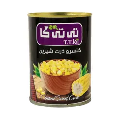 کنسرو ذرت شیرین تی تی کا