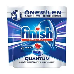 قرص ماشین ظرفشویی فینیش مدل کوانتوم بسته 25 عددی
