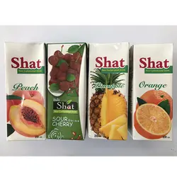 آبمیوه 200 سی سی شط در طعم های مختلف