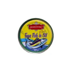 کنسرو تن ماهی شاهسوند ۱۸۰ گرمی