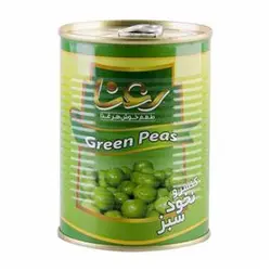 کنسرو نخود فرنگی 390 گرمی رعنا
